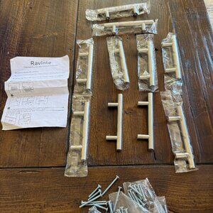 5'' Cabinet Pulls Brushed Nickel Stainless Steel - QTY 10 - NEW